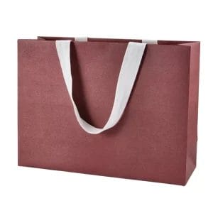 Luxury Custom Logo Textured Paper Gift Bags Factory
