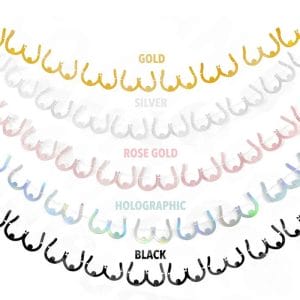 Bachelorette Decorations Private Label Silver Glitter Boob Banner