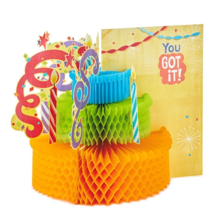 16_ Make a Fuss Cake Pop-Up Jumbo Birthday Card, , large image number 2