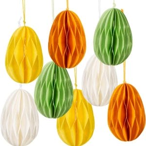 Easter Honeycomb Paper Eggs Factory Direct Wholesale
