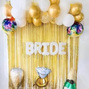 Mini Bride Garland Custom Bachelorette Party Supplies Manufacturer