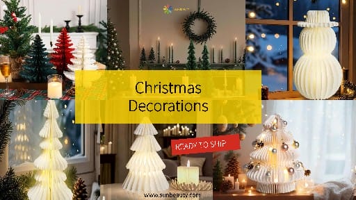 RTS Christmas Decorations -Sunbeauty