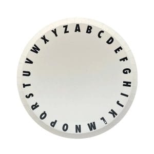 Classroon Party Tableware School Days ABC Large Plates Factory Supply