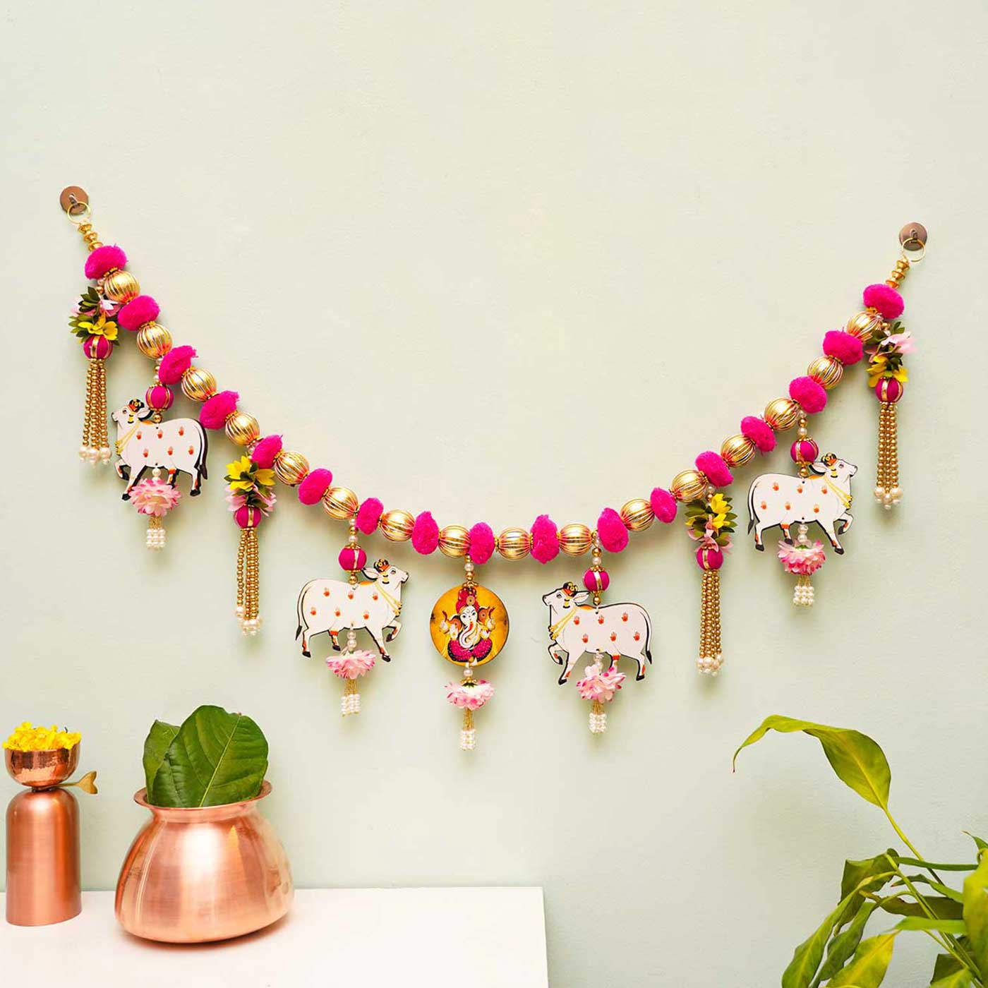 wholesale diwali decorations - mixed material garlands