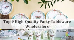 Top 9 High-Quality Party Tableware Wholesalers