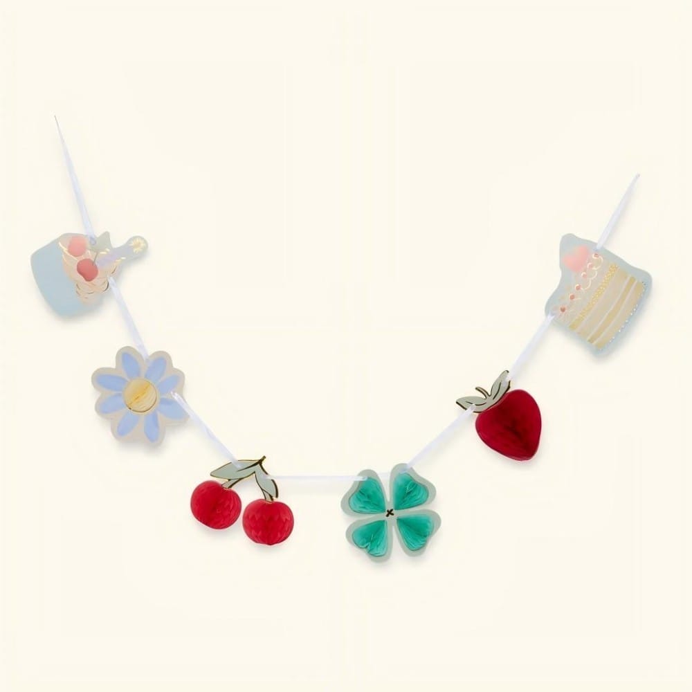 Paper garland _ Paper. 3 m. _ Multi