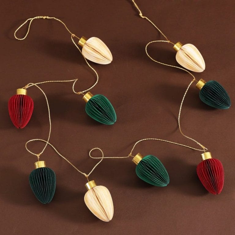 Christmas Bulb Bunting