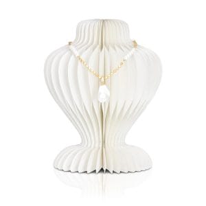 Foldable Jewelry Display Stand White Honeycomb Paper Manufacturer