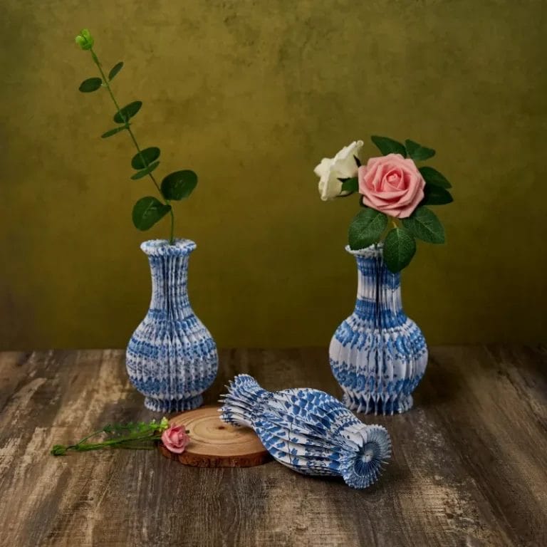 Sunbeauty flower paper honeycomb vases manufacturer