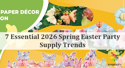7 Essential 2026 Spring Easter Party Supply Trends