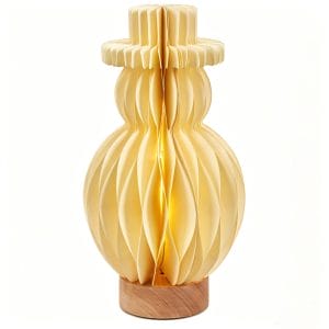 Battery-Powered Snowman Honeycomb LED Lamp | Wholesale Seasonal & Party Decor